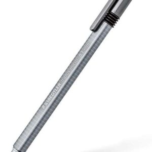 staedtler triplus micro 774 portaminas 0.7mm punta retractil diseño ergonomico color gris