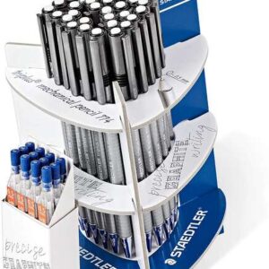 staedtler triplus micro 774 expositor con 30 portaminas + 12 tubos de minas mars micro 250 05 hb