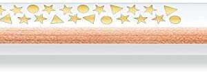 staedtler jumbo noris 128 lapiz triangular de color mina de 4mm resistencia a la rotura diseño ergonomico color blanco