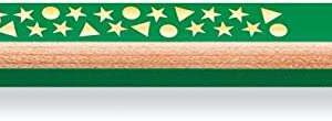 staedtler jumbo noris 128 lapiz triangular de color mina de 4mm resistencia a la rotura diseño ergonomico color verde