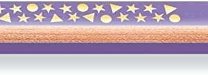 staedtler jumbo noris 128 lapiz triangular de color mina de 4mm resistencia a la rotura diseño ergonomico color violeta