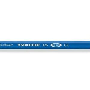 staedtler noris 326 rotulador de punta fina trazo 1mm aprox tina base de agua color azul