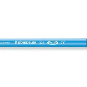 staedtler noris 326 rotulador de punta fina trazo 1mm aprox tina base de agua color azul claro