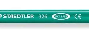 staedtler noris 326 rotulador de punta fina trazo 1mm aprox tina base de agua color verde