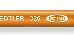 staedtler noris 326 rotulador de punta fina trazo 1mm aprox tina base de agua color marron