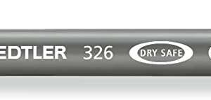 staedtler noris 326 rotulador de punta fina trazo 1mm aprox tina base de agua color gris