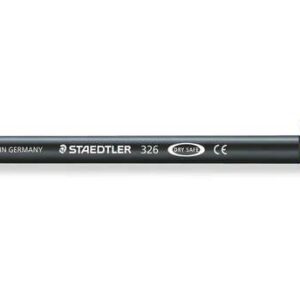 staedtler noris 326 rotulador de punta fina trazo 1mm aprox tina base de agua color negro
