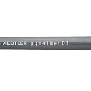 staedtler pigment liner 308 rotulador calibrado trazo 0.3mm secado rapido color marron claro