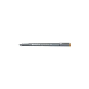 staedtler pigment liner 308 rotulador calibrado trazo 0.5mm secado rapido color naranja