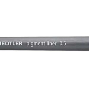 staedtler pigment liner 308 rotulador calibrado trazo 0.5mm secado rapido color fucsia