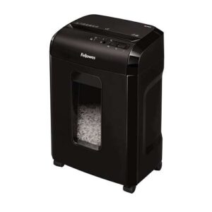 fellowes 10m destructora de papel manual microcorte p 5 destruye hasta 10 hojas capacidad de la papelera 19l color negro