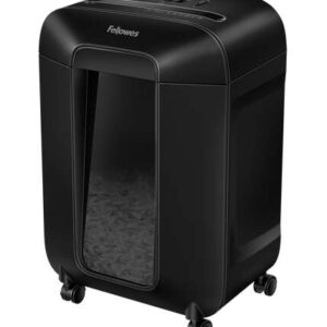 fellowes lx85 destructora de papel manual corte en particulas p 4 destruye hasta 12 hojas papelera de 19l color negro