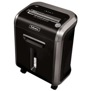 fellowes 79ci destructora de papel manual corte en particulas p 4 destruye hasta 16 hojas capacidad de la papelera 23l color negro