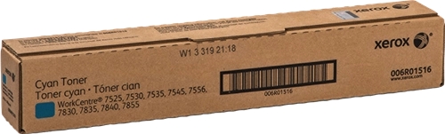 xerox workcentre 7525/7535/7545/7830 cyan cartucho de toner original 006r01516