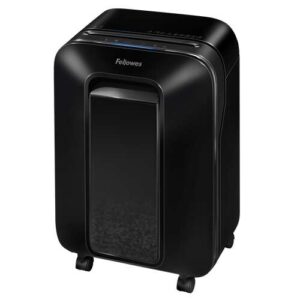 fellowes lx200 destructora de papel manual mini corte p 4 destruye hasta 12 hojas capacidad de la papelera 22l color negro