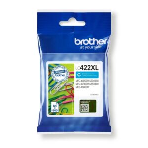 brother lc422xl cyan cartucho de tinta original lc422xlc