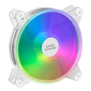 mars gaming ventilador 120mm iluminacion rgb velocidad max. 1100rpm