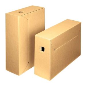 fellowes loeffs pack de 50 cajas de archivo definitivo libre de acido 10 años color marron