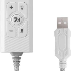 mars gaming msc2w tarjeta de sonido externa 7.1 usb jack 3.5mm audio