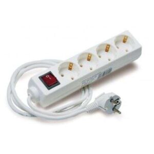 elbat regleta alimentacion 4x schukos interruptor on/off cable de 1.50m