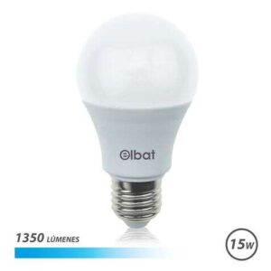 elbat bombilla led a60 15w e27 1350lm 6500k luz fria