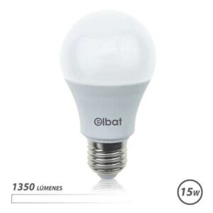elbat bombilla led a60 15w e27 1350lm 4000k luz blanca