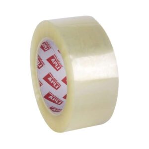apli precinto acrílico silencioso 48 mm x 132 m, 28 μm, transparente, polipropileno alta resistencia, adhesivo permanente sin ruido