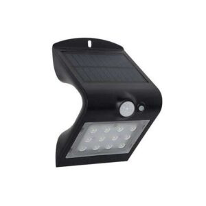 elbat aplique led solar doble iluminacion 1.5w 220lm luz fria 6000k luz calidad 3000k sensor de movimiento