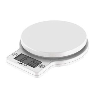 muvip round kitchen bascula de cocina digital sensor de alta precision apagado automatico peso max. 5kg