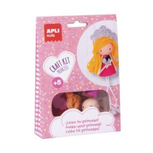 apli mini kit de manualidades crear una princesa reduce el estres mejora la memoria desarrolla la coordinacion