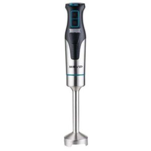 muvip batidora de mano inox 1200w 2 velocidades control de velocidad cuerpo de acero inoxidable
