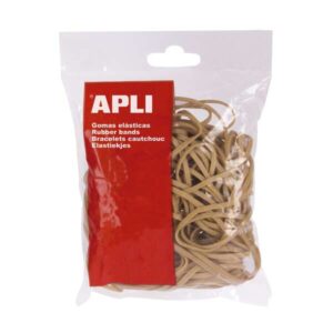 apli bolsa 100g de gomas elasticas 100 x 5 mm 70% de caucho natural gran elasticidad alta calidad