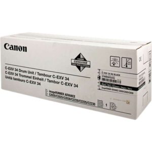canon cexv34 negro tambor de imagen original 3786b003 (drum)