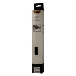 fellowes pack de 100 espirales metalicas 14mm hasta 100 paginas color negro