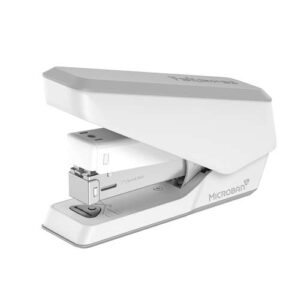fellowes lx840 grapadora con proteccion microban hasta 25 hojas quitagrapas extraible visor de grapas color blanco