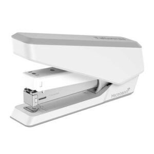 fellowes lx850 grapadora con proteccion microban hasta 25 hojas quitagrapas extraible visor de grapas color blanco