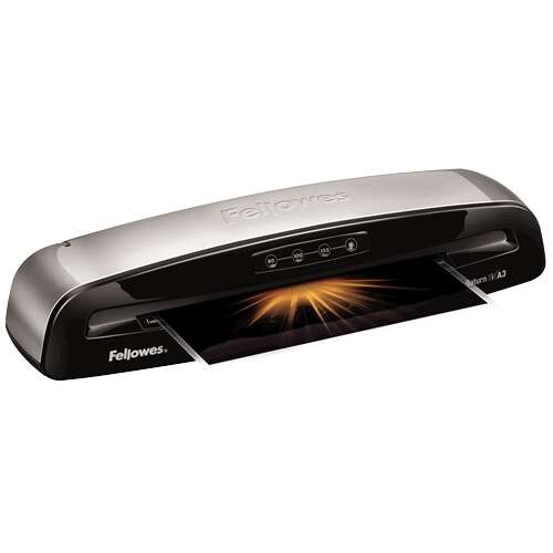 fellowes saturn 3i a3 plastificadora velocidad 30 cm/minuto calentamiento en 1min grueso bolsa 125mic