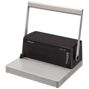 fellowes metal 100 encuadernadora manual a4 de espiral metalico perfora hasta 20 hojas encuaderna hasta 450 hojas