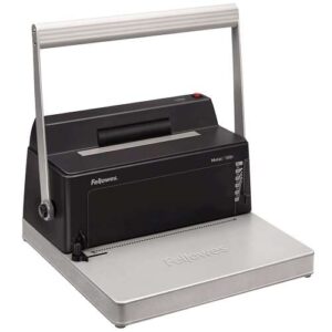 fellowes metal 100r encuadernadora manual a4 de espiral metalico perfora hasta 20 hojas encuaderna hasta 450 hojas