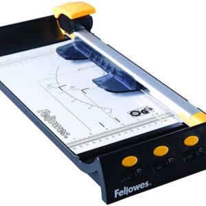 fellowes neutron a4 plus cizalla recorta hasta 10 hojas guias grabadas formato a4