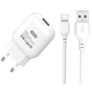 xo l37 pack cargador de corriente usb + cable usb a a usb c