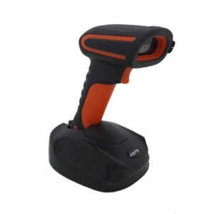 approx lector de codigos de barras 1d/2d inalambrico bluetooth, rf y usb indicador led y beeper velocidad 60 fps. autonomia hasta 12h