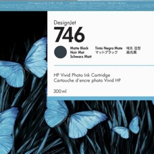 hp 746 negro mate cartucho de tinta original p2v83a