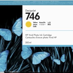 hp 746 amarillo cartucho de tinta original p2v79a