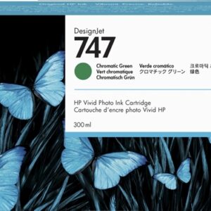 hp 747 verde cartucho de tinta original p2v84a