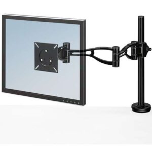 fellowes brazo para monitor individual ajustable en altura regulable en profundidad ajuste de inclinacion peso max 10kg