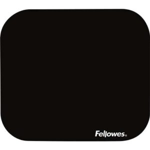fellowes alfombrilla premium base de goma antideslizante superficie de poliester 23.2x19.9cm color negro