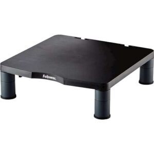 fellowes soporte elevador estandar para monitor ajuste de altura patas antideslizantes peso max 27kg color grafito