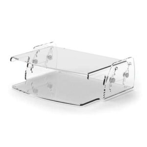 fellowes clarity soporte regulable para monitor 5 ajustes de altura espacio inferior para complementos peso max 10kg