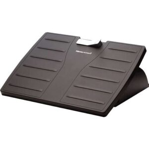 fellowes office suites reposapies ajustable con microban 3 ajustes de altura tamaño de 444x333mm rango de inclinación hasta 30° aprox